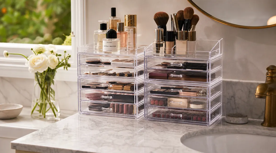 Sorbus Makeup Organizer vs Vtopmart Drawer Set: Which Acrylic Storage Is Actually Sturdy?